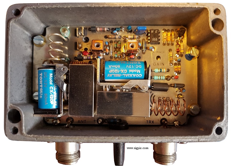 An inside picture of SSB Electronics MV-432S