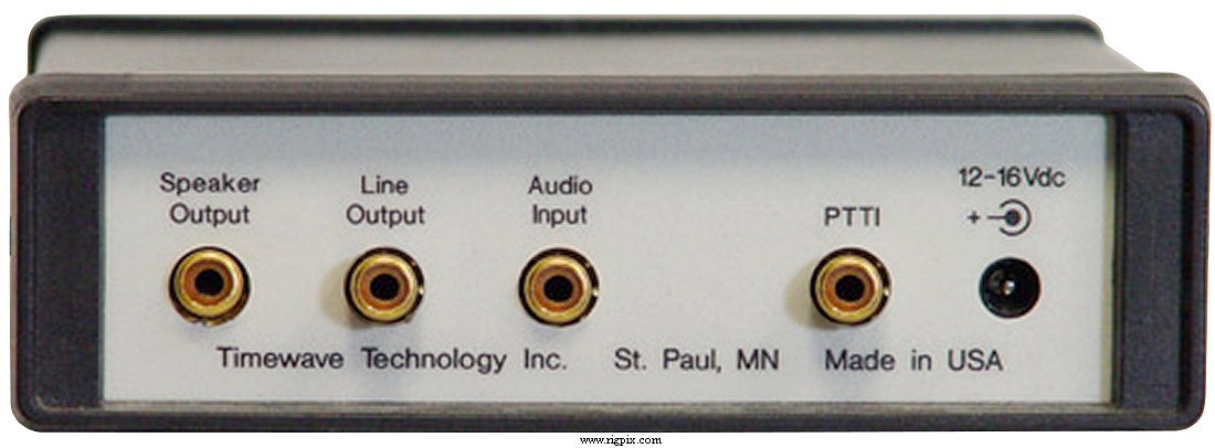 A rear picture of Timewave DSP-9+