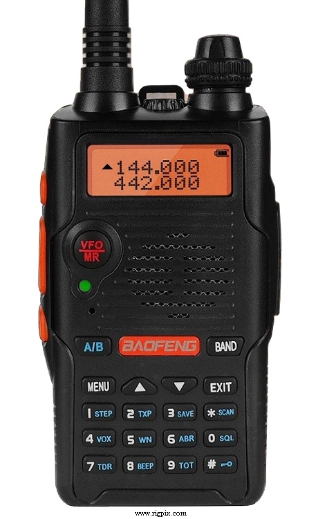 A picture of Baofeng UV-5R EX