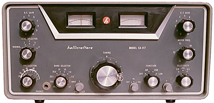 A picture of Hallicrafters SX-117