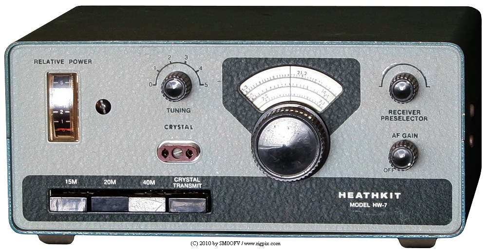 A picture of Heathkit HW-7