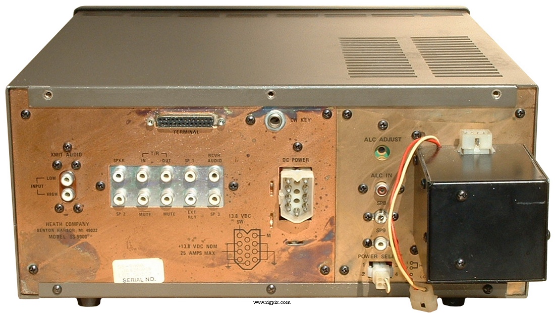 A rear picture of Heath SS-9000