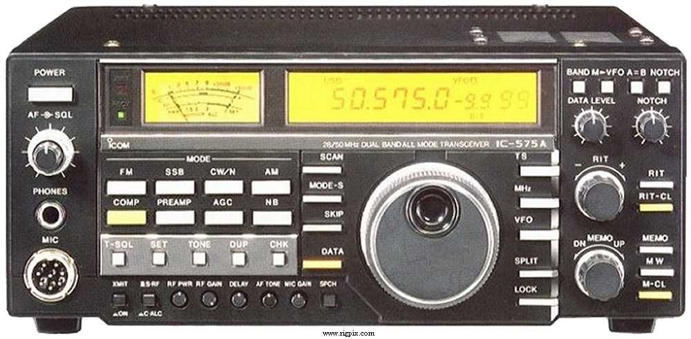 A picture of Icom IC-575A