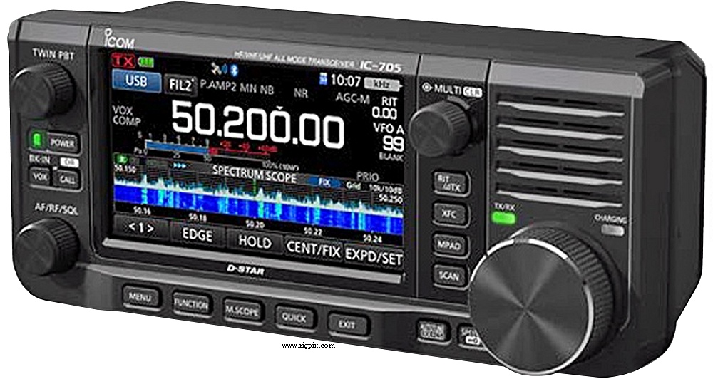 Another picture of Icom IC-705
