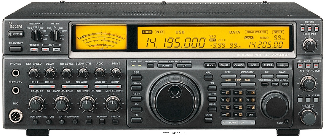 A picture of Icom IC-775DSP