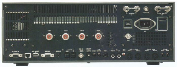A rear picture of Icom IC-7800