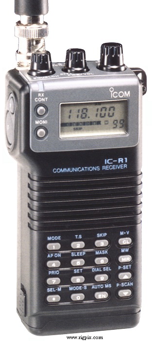 A picture of Icom IC-R1