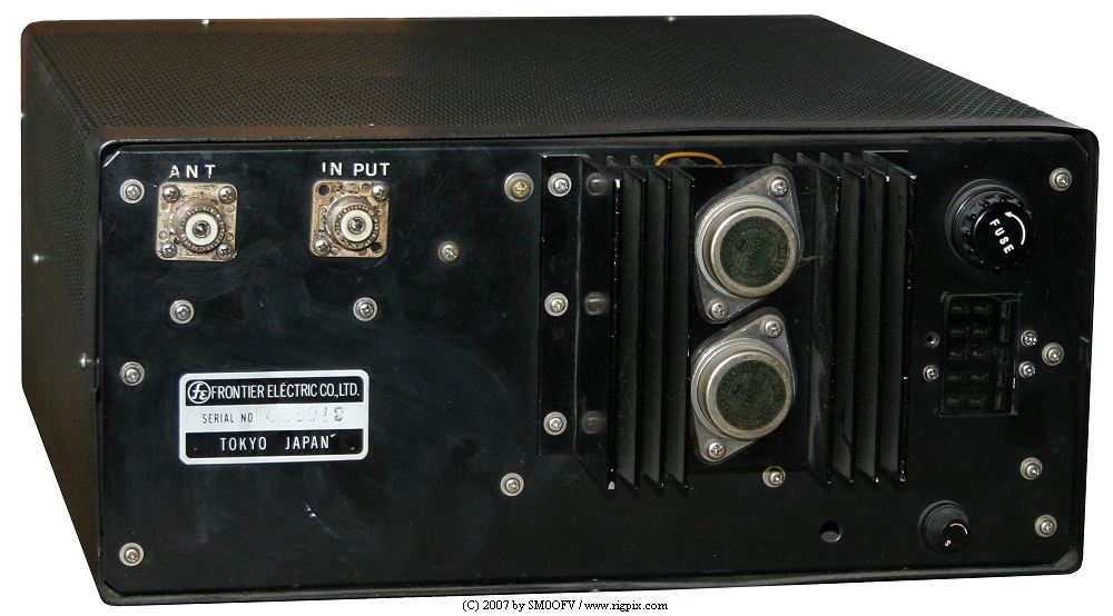 A rear picture of Frontier Electric Co. Ltd LA-2