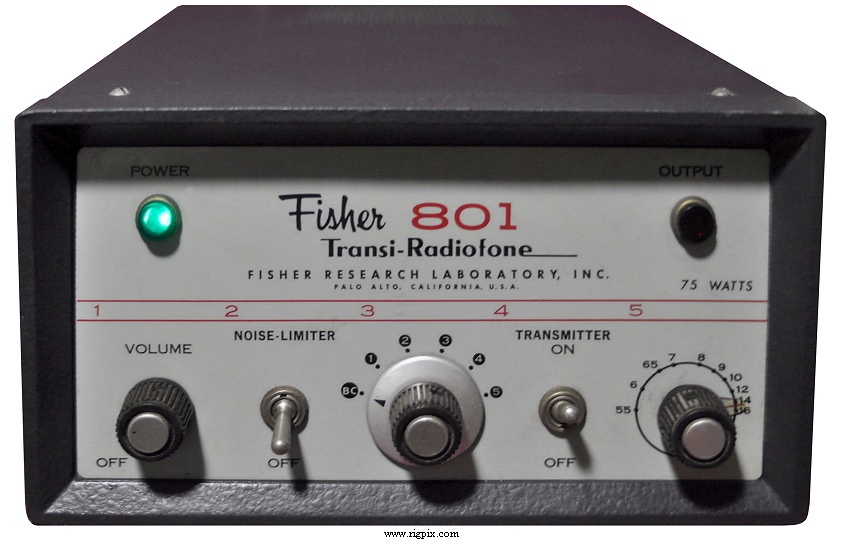 A picture of Fisher Transi-Radiofone F-801 ''The Sea Farer''