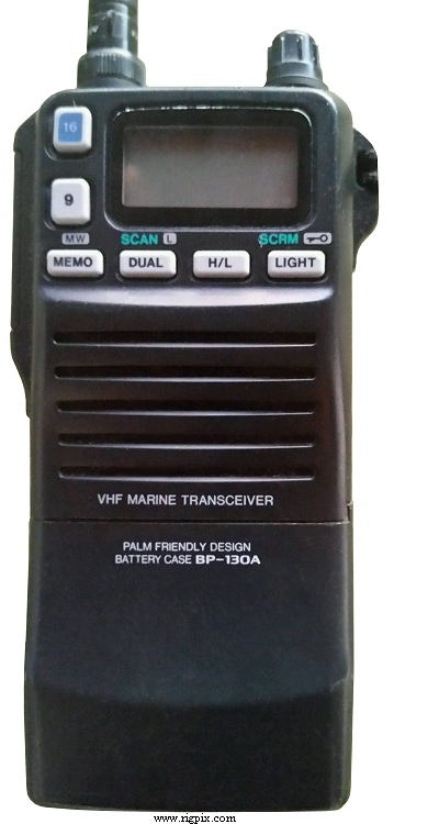 A picture of Icom IC-M10A