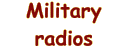 Military radios logo