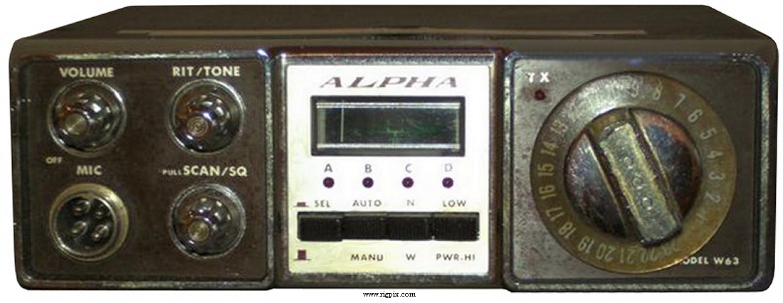 A picture of Alpha W-63