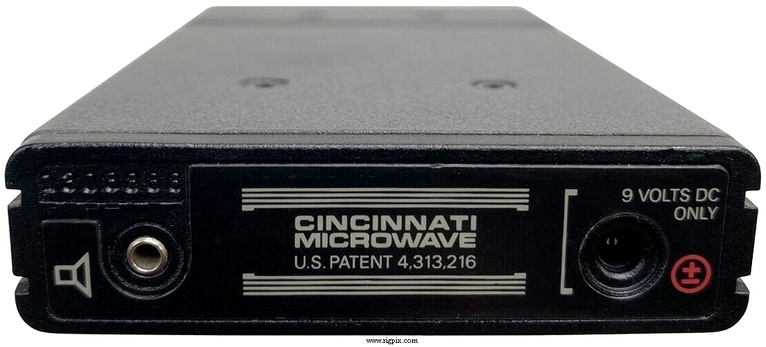 A rear picture of Passport (The original by Cincinnati Microwave Inc.)
