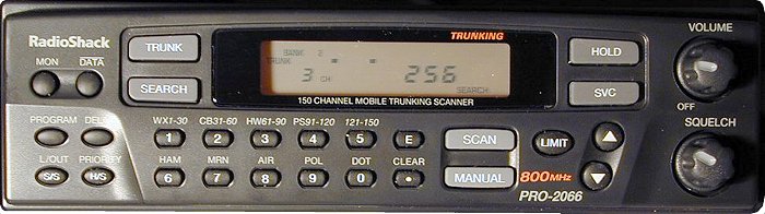 A picture of RadioShack Pro-2066 (20-195)