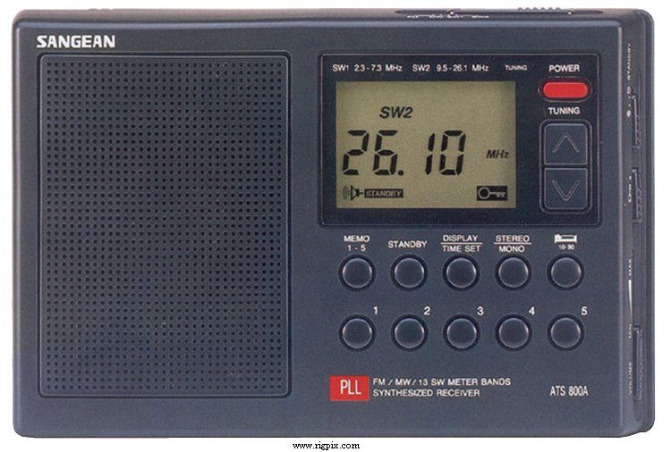 A picture of Sangean ATS-800A