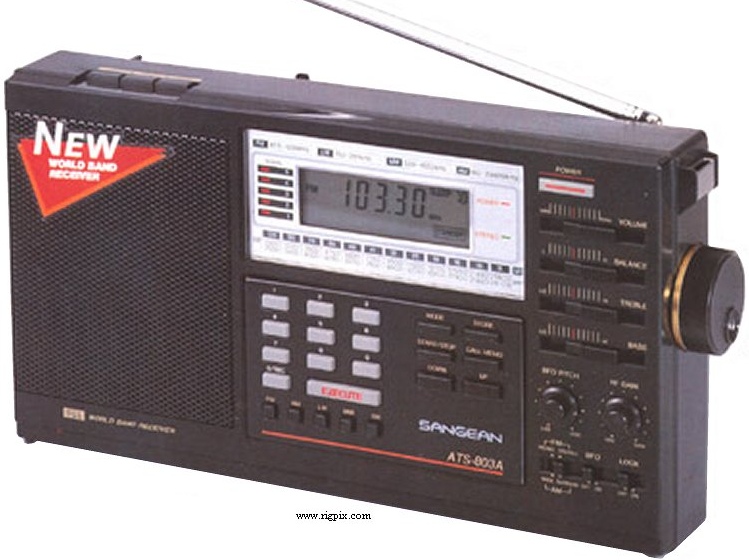 A picture of Sangean ATS-803A