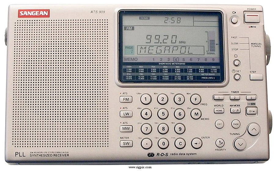A picture of Sangean ATS-909