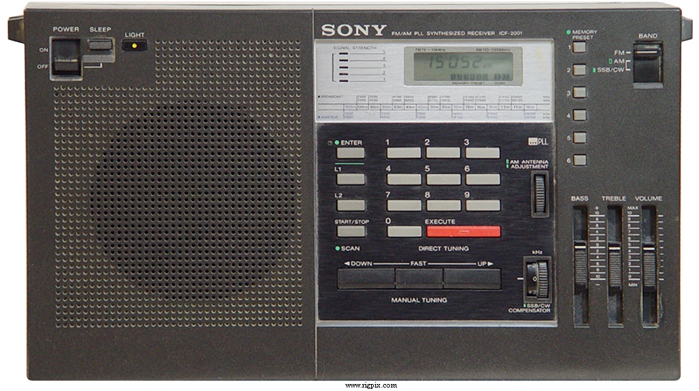 A picture of Sony ICF-2001