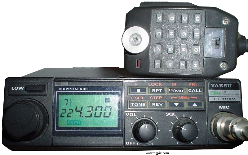A picture of Yaesu FT-311RM