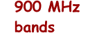 900 MHz bands logo