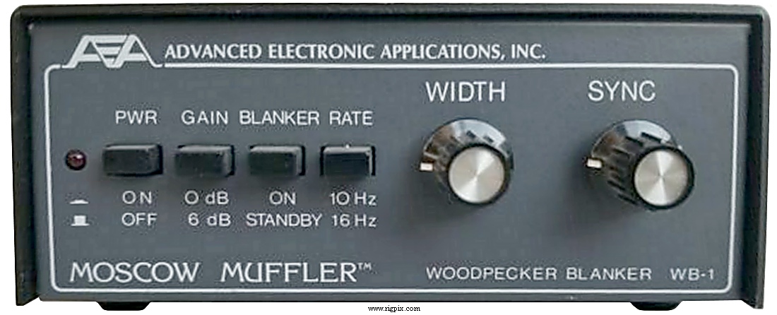 A picture of AEA WB-1 ''Moscow muffler'' (Advanced Electronics Applications Inc.)