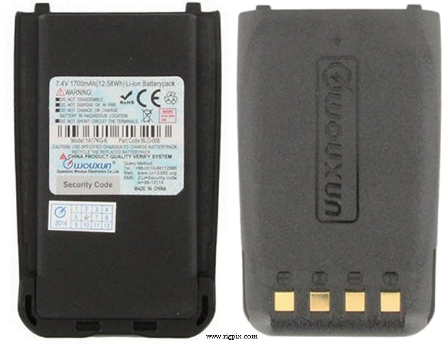 A picture of Wouxun BLO-008 (1A17KG-6)