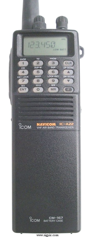 A picture of Icom IC-A22