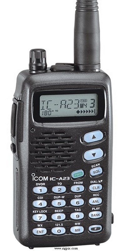 A picture of Icom IC-A23