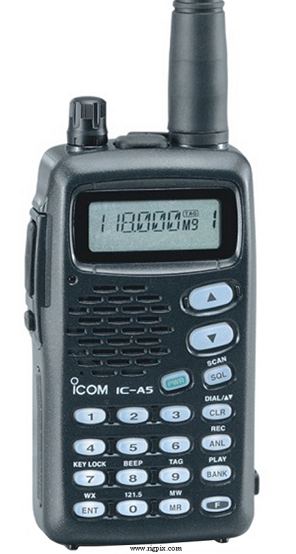 A picture of Icom IC-A5