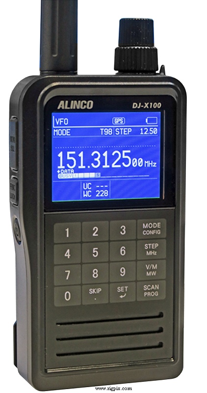 A picture of Alinco DJ-X100