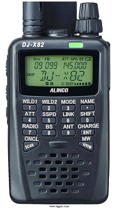 A picture of Alinco DJ-X82