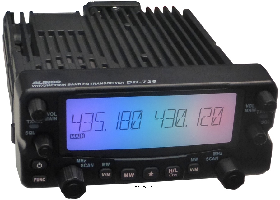 アルインコ　DR-735 VHF/UHF TWIN  BAND