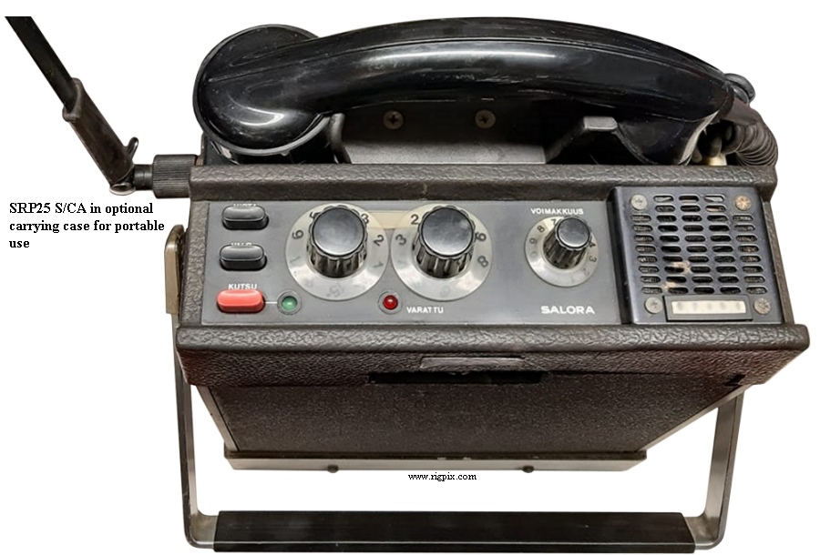 A picture of Salora/Nokia SRP25 S with portable option