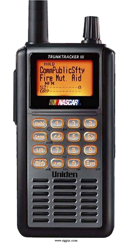 A picture of Uniden NASCAR BR-330T (Trunktracker III)