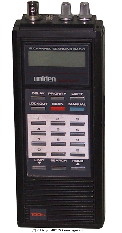 A picture of Uniden Bearcat UBC-100XL