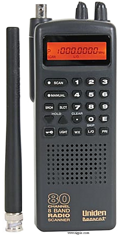 Uniden Bearcat 30 Channel 10 Band Radio Scanner Bc60xlt-1 Working