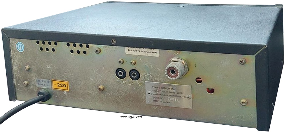 A rear picture of Amecom 850