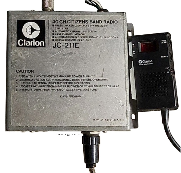A picture of Clarion JC-211E