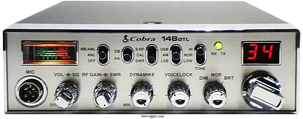 A picture of Cobra 148 GTL (Newer 4-pin front mike)