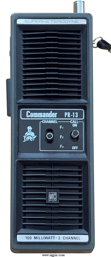 A picture of Commander PR-13 (A.k.a. CB-13)