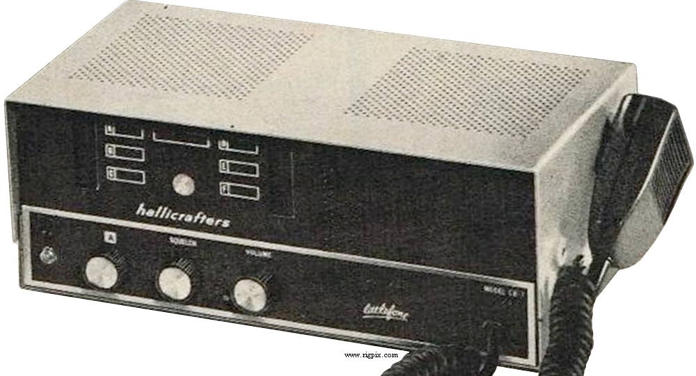 A picture of Hallicrafters CB-7 ''Littlefone''