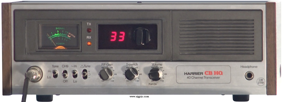 A picture of Harrier CB HQ