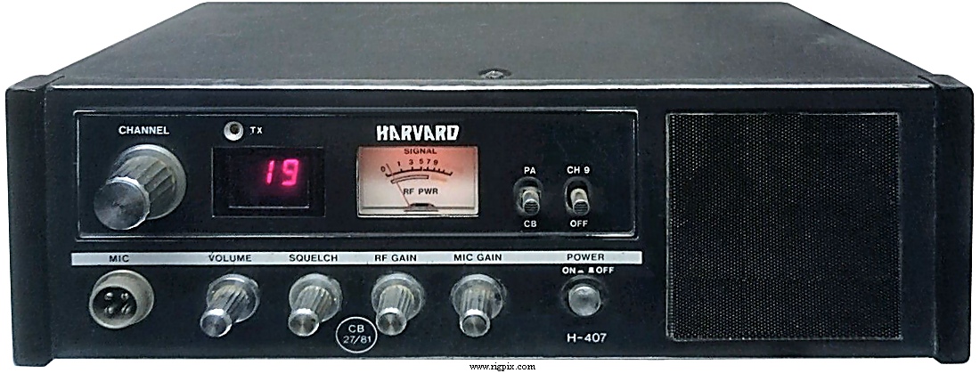 A picture of Harvard H-407