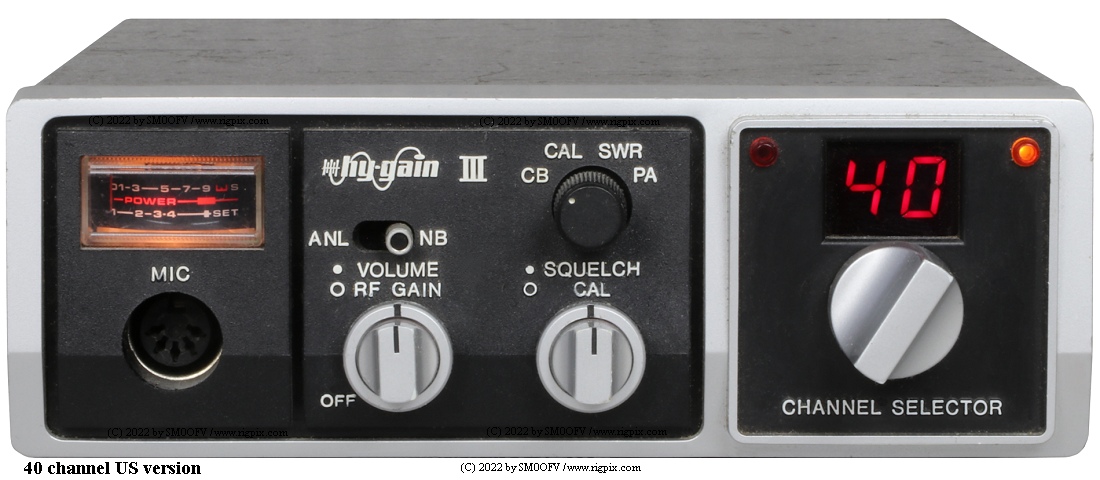 A picture of Hy-Gain III (2703) 40 channel US version