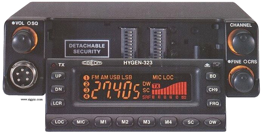 A picture of Hygen 323 (By CBCom)