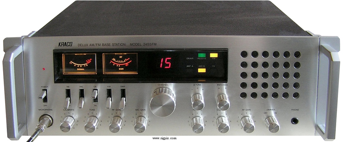 A picture of Kraco 2455FM ''Deluxe AM/FM Base Station''
