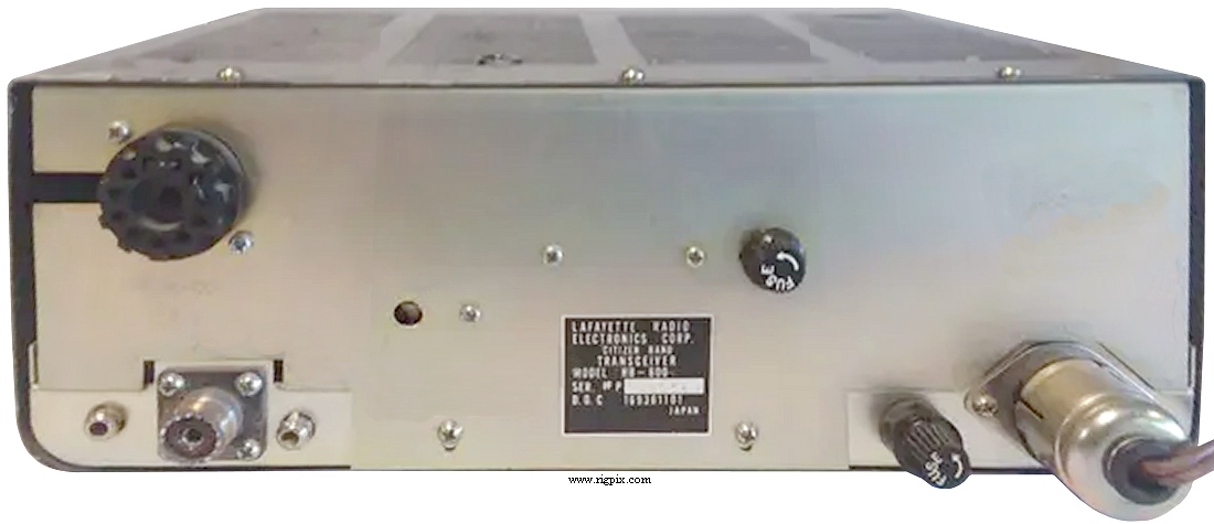 A rear picture of Lafayette HB-600