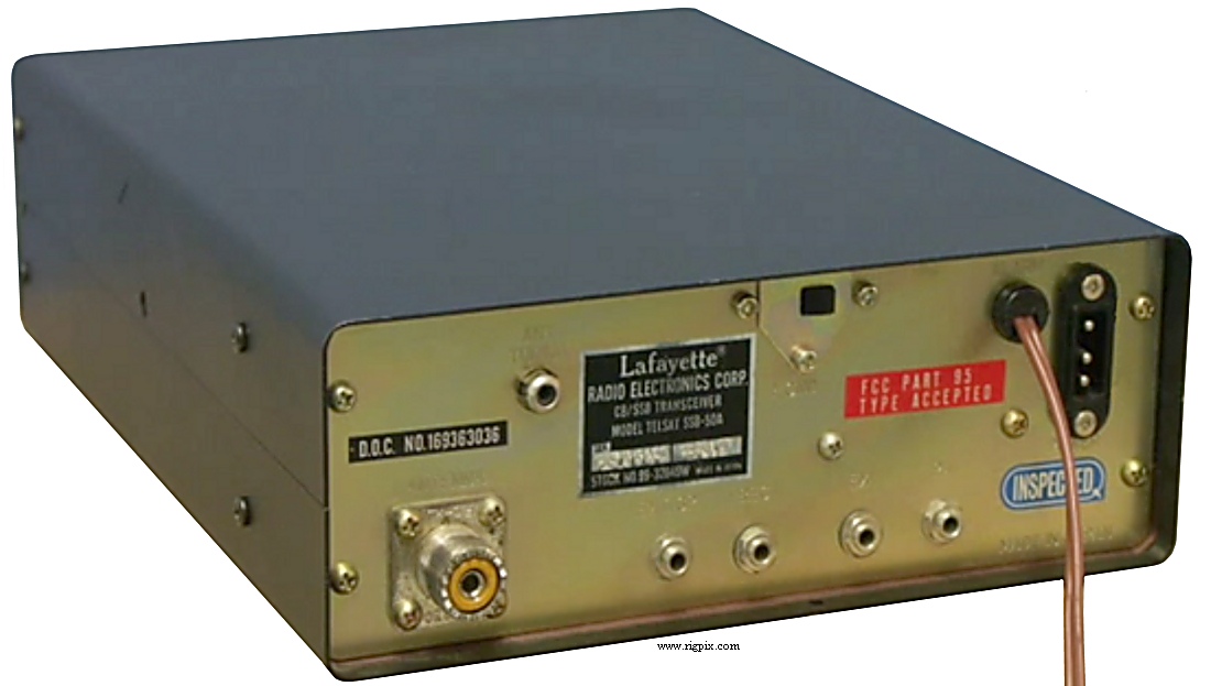 A rear picture of Lafayette Telsat SSB-50 (99-32666W)