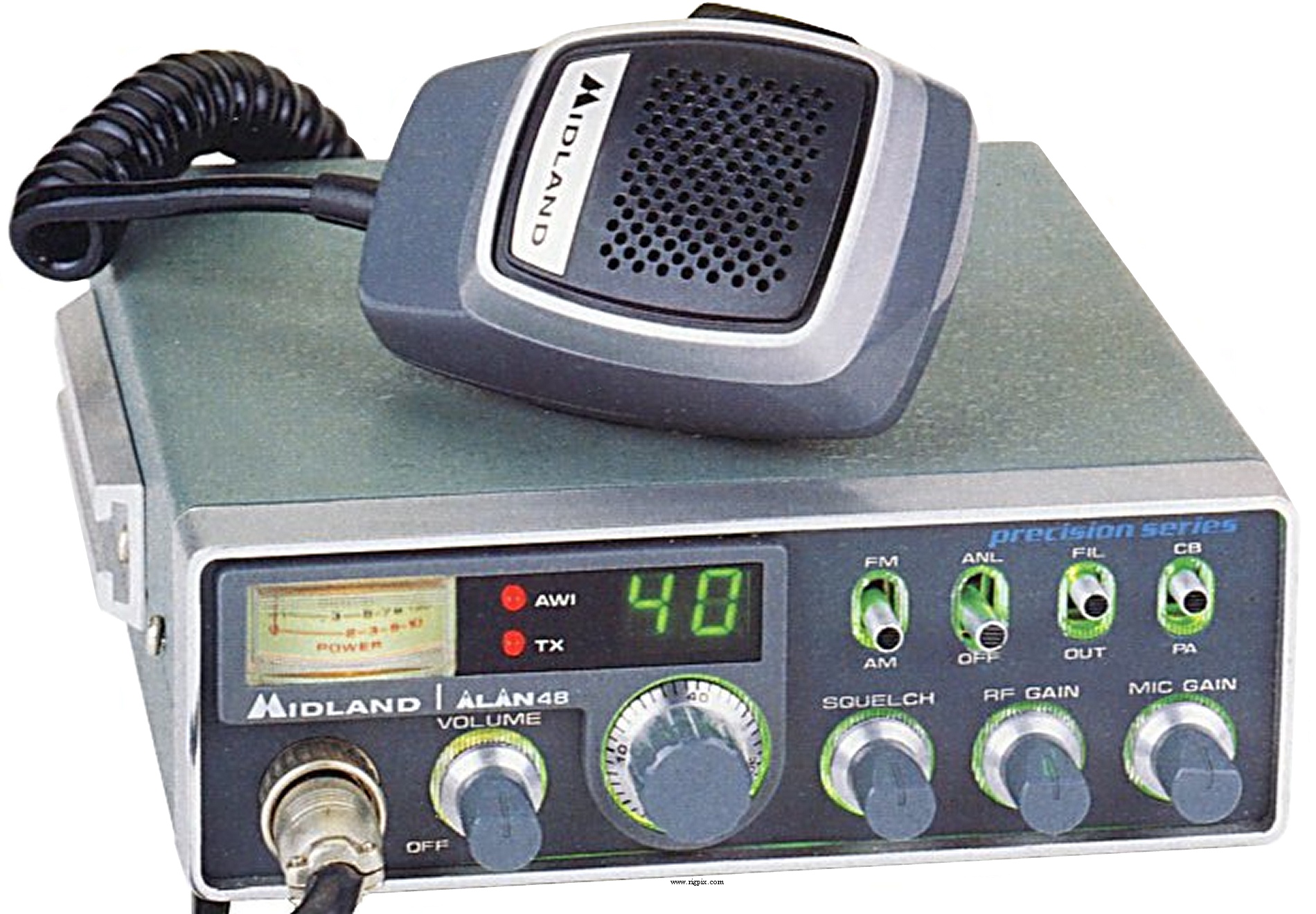 Radio Cb Alan-48 Pro Am/Fm/Asq 12/24V - Alan