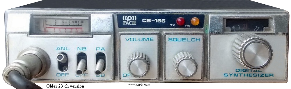 A picture of Pace CB-166, older 23 ch version